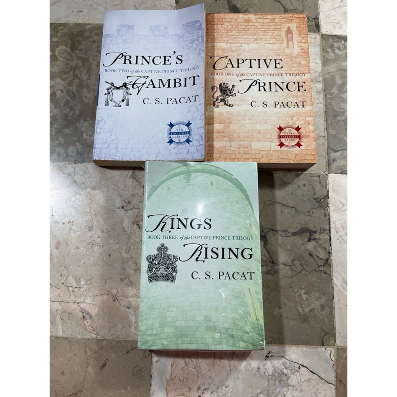 Buku / Novel Book Of One, Two, Three, of the Captive Prince Trilogy, C. S. Pacat, Brekley