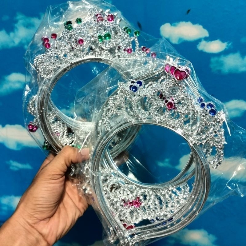 Bando Mahkota Princess Premium / Bando Princes Mahkota / Bando Mahkota Mutiara Kualitas HK / Bando P