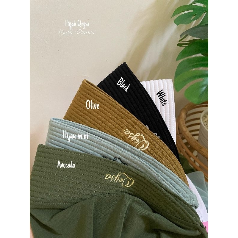 Qeysa Hijab Kode Dania / Hijab Qeysa / Bergo Qeysa