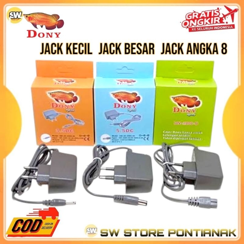 CHARGER CASSAN SENTER KEPALA DONY ORIGINAL JACK KECIL JACK BESAR JACK ANGKA 8 / CHARGER SENTER KEPAL