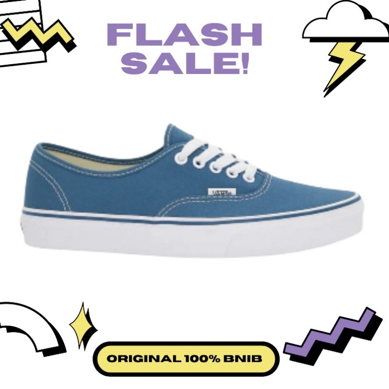 VANS AUTHENTIC NAVY ORIGINAL 100%