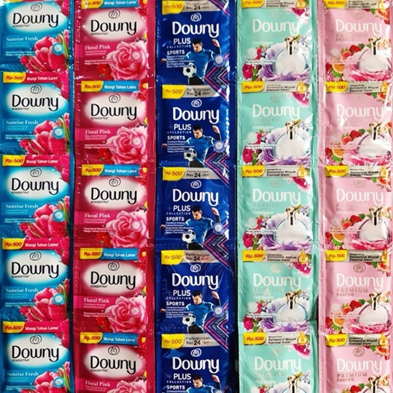 [COD] DOWNY 500 DOWNY SACHET [12 SACHET] - DOWNY GOPE PEWANGI PAKAIAN -DOWNY RENCENG DOWNY SACHET