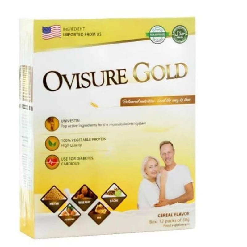 

OVISURE GOLD MILK - SUSU UNTUK MENJAGA KESEHATAN TULANG DAN SENDI 100% DIMFOR USA