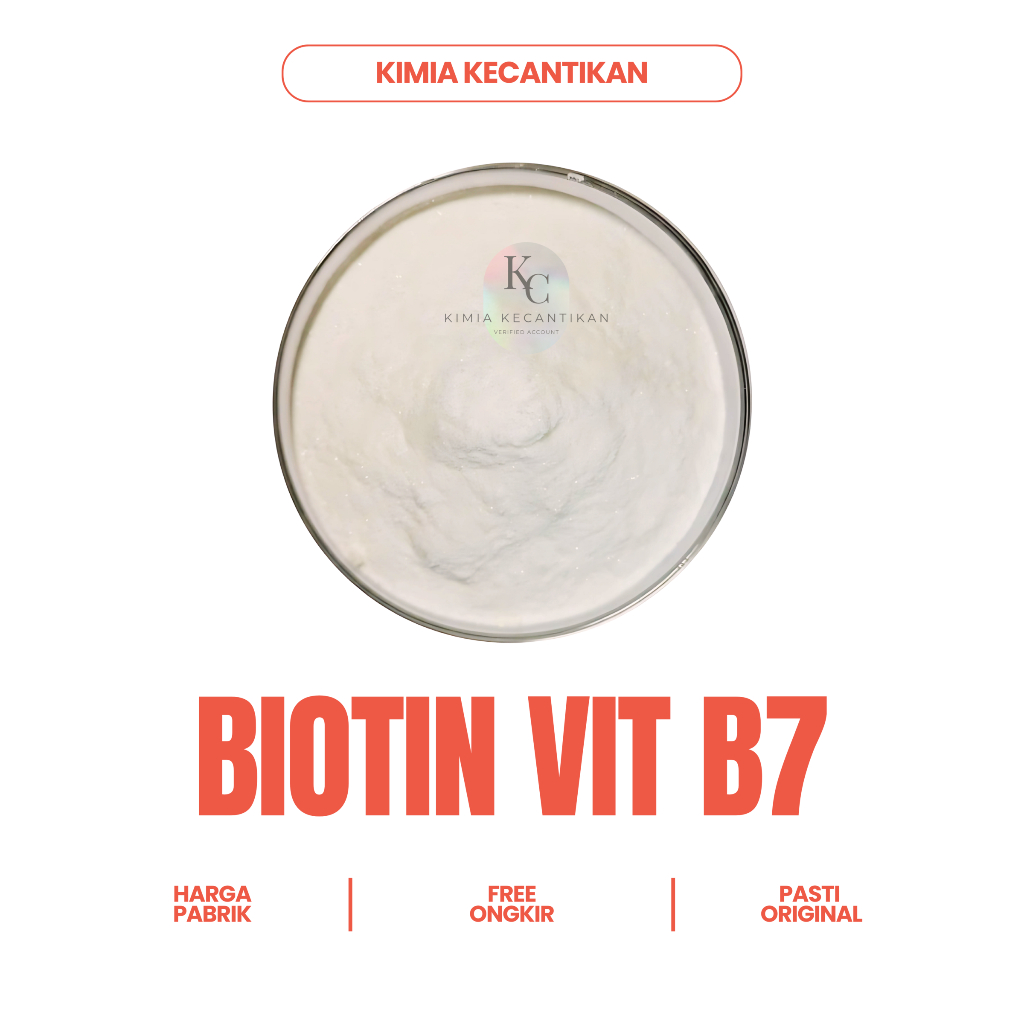 Biotin USP Grade Vitamin B7 Vitamin H Vitamin-H Coenzyme R 10gr
