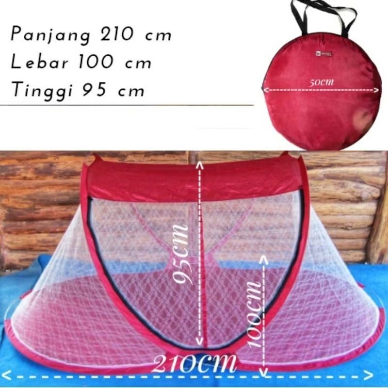 kelambu lipat jumbo
