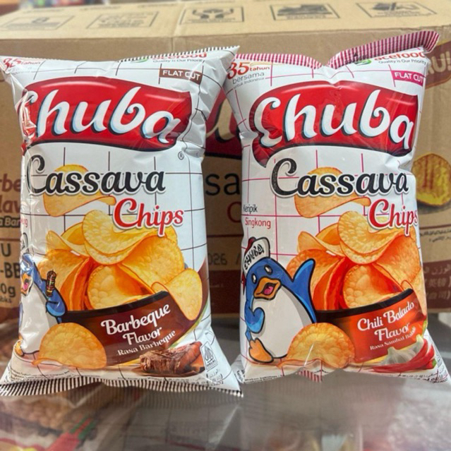 

Keripik Singkong Chuba Balado Barbeque