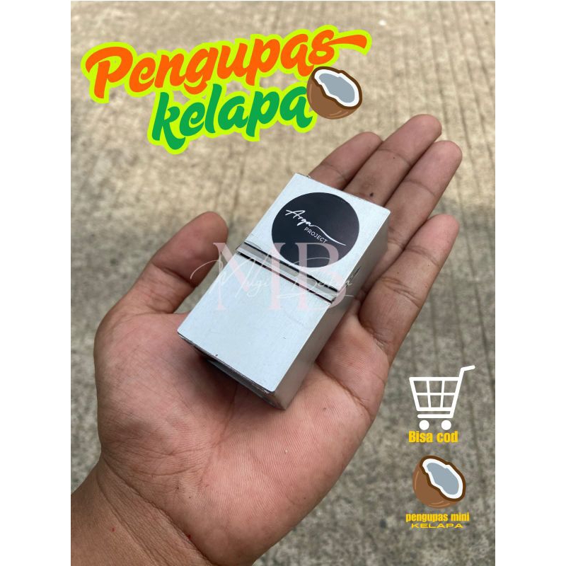 Pengupas Kulit Ari kelapa / pissau kerokan kelapa tua / kerokan kelapa / kupas mini / Santan