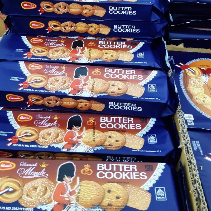 

MONDE BUTTER COOKIES 90gr BISKUIT KUE WAFER DANISH CEMILAN ANAK PARSEL BALITA ULANG TAHUN GROSIR MURAH BISCUIT PARCEL HAMPERS