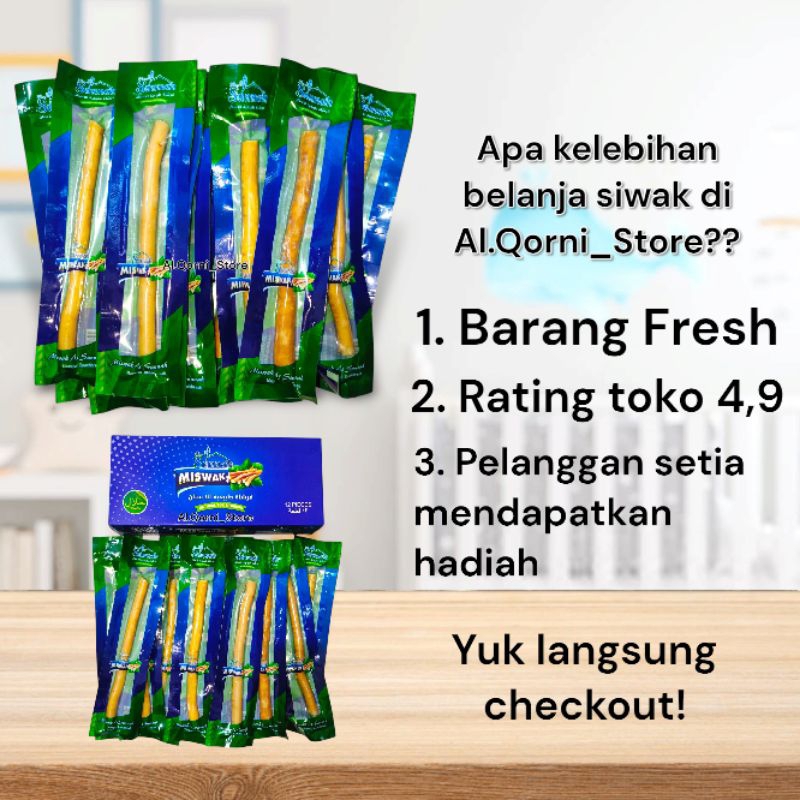 Siwak Fresh | sunnah miswak | siwak uk. standart | siwak sunnah