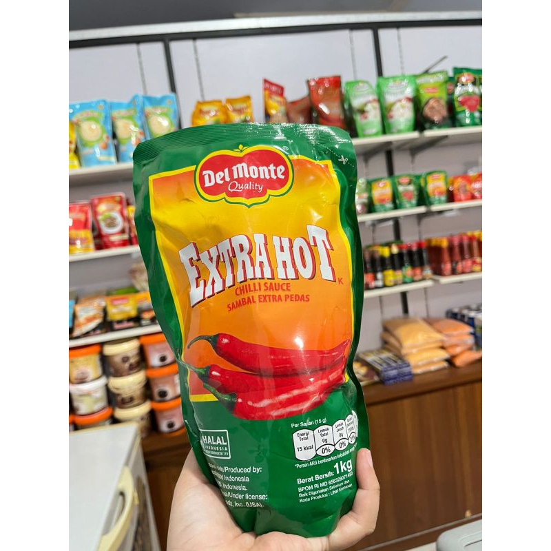 

DELMONTE SAMBAL EXTRA PEDAS 1KG