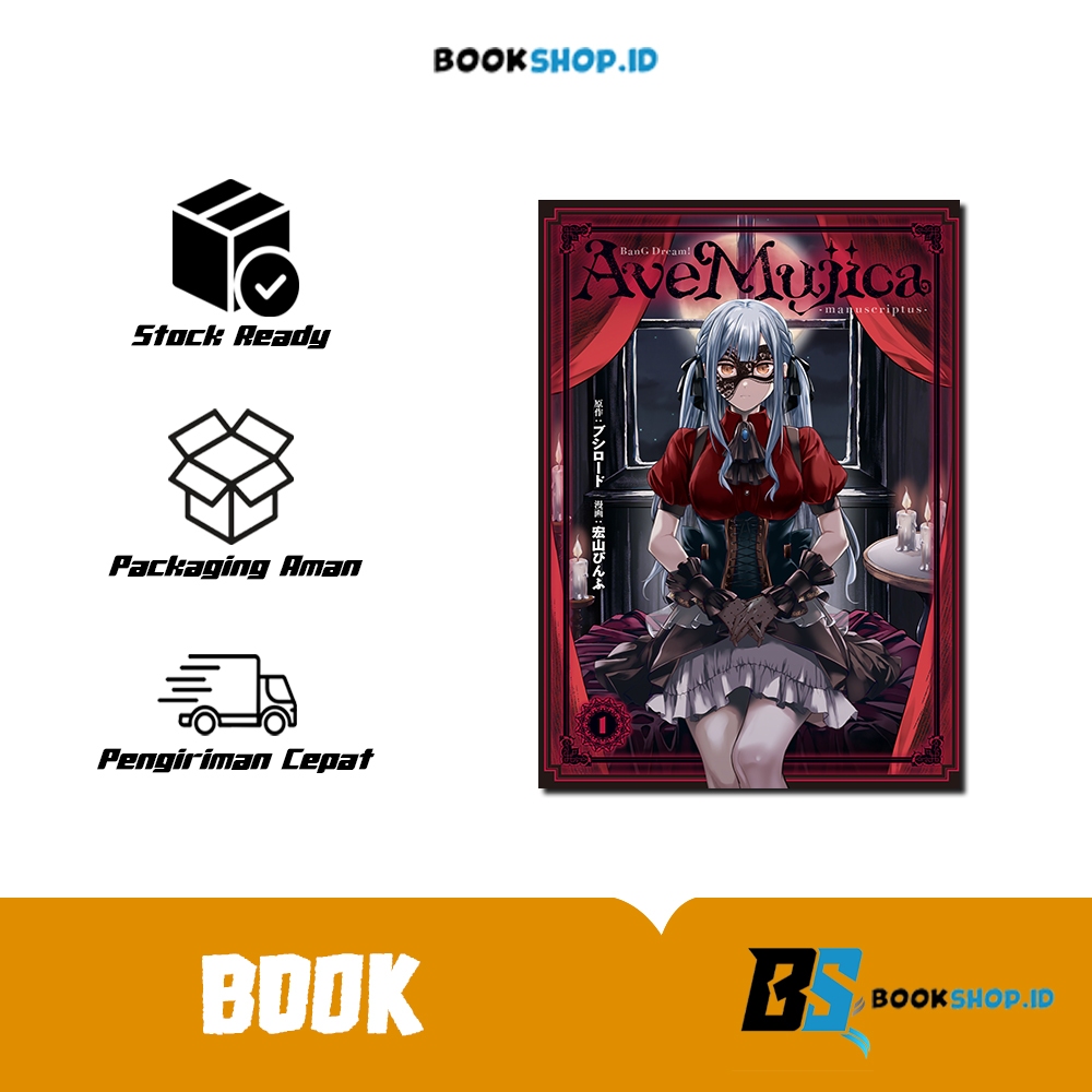 Buku komik BanG Dream Ave Mujica -manuscriptus komik bahasa inggris