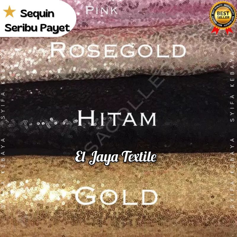 ✅ Kain Sequin / SEQUIN / Kain Backdrop Dekorasi / Kain Sequin Seribu Payet / Backdrop Dekorasi Backg