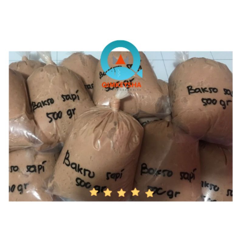 

Adonan Bakso Sapi 500 g