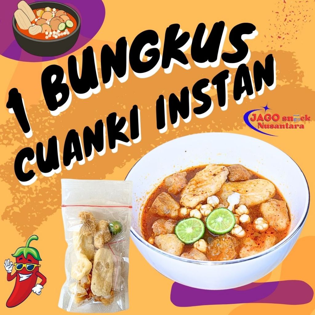 

CUANKI INSTAN 1 BUNGKUS HOTPOT INSTAN - By Jago Snack Nusantara