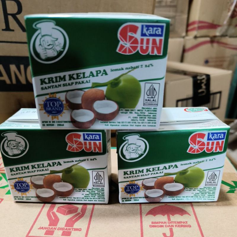 

Kara Sun 200ml Santan Kelapa Siap Pakai