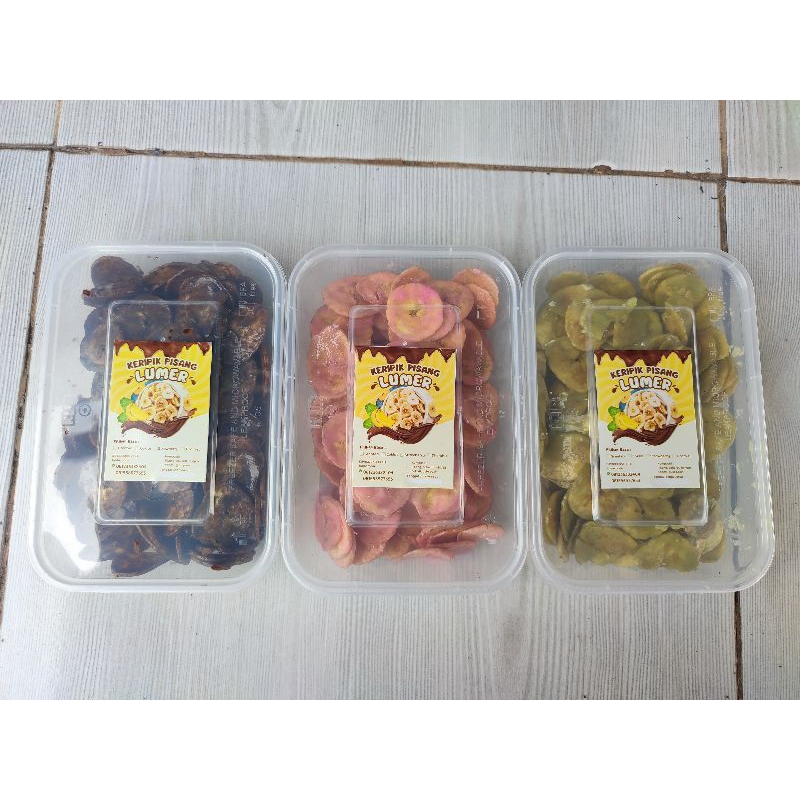 

Keripik Pisang Lumer paket hemat 3 in 1