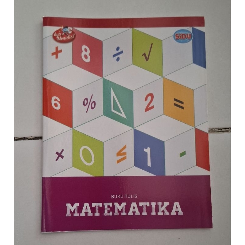 

Buku Tulis Matematika 38 Lembar By Sidu