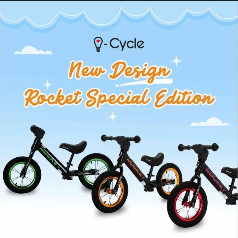 Balance Bike Push Bike I Cycle Rocket SE