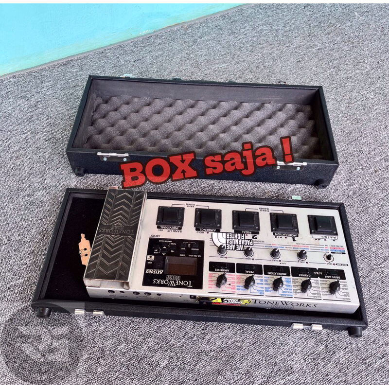 hardcase efek ax1500 box efek gitar ax1000 atau ax1500