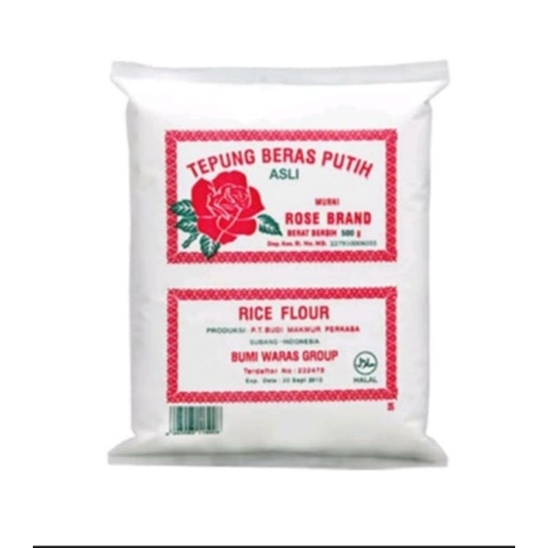 

Tepung beras Rose brand 500gr