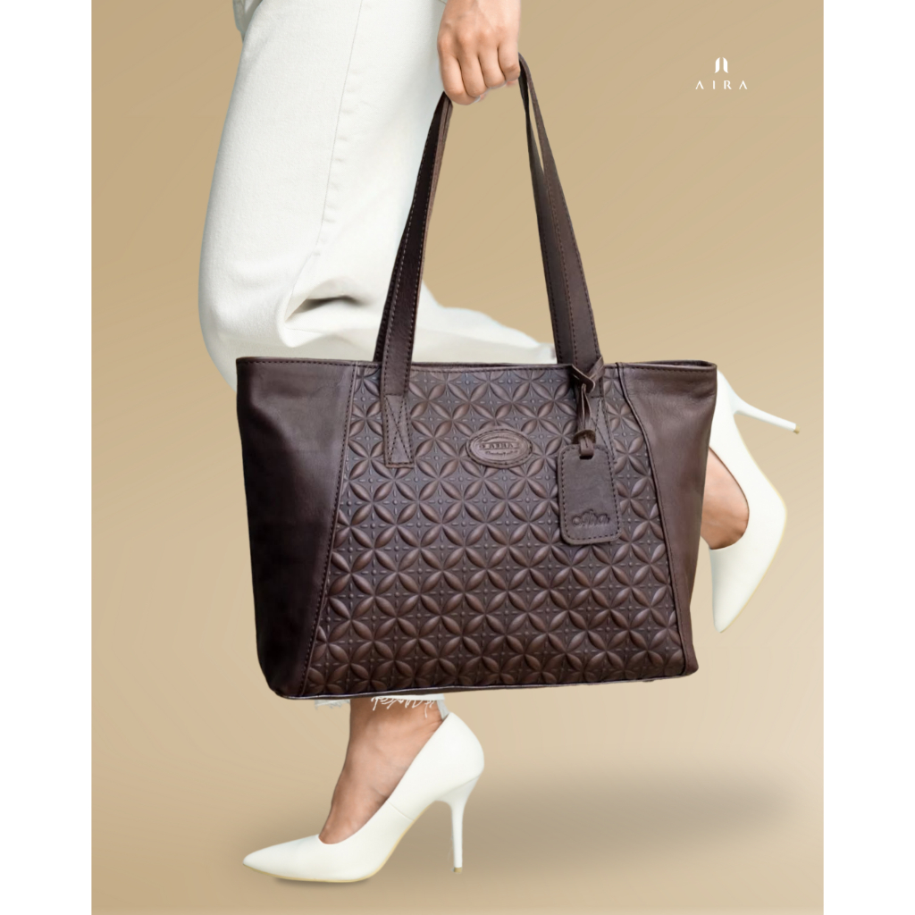 AIRA | Tas Kulit Asli Wanita Shopper Deasy