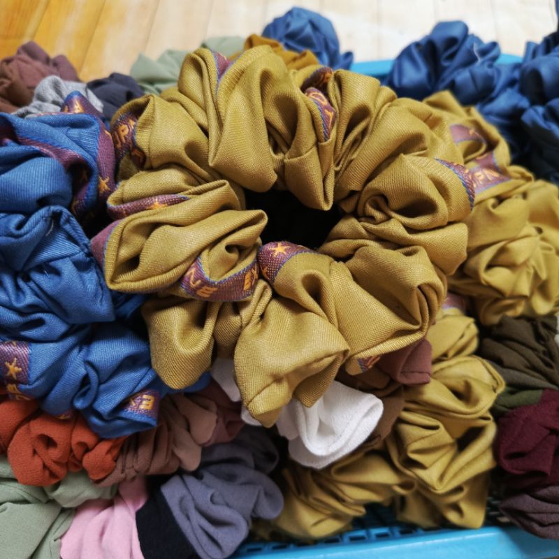 SCRUNCHIE / CEMPOL RAMBUT UNTUK HIJAB KUNCIRAN KUNCIR IKAT RAMBUT
