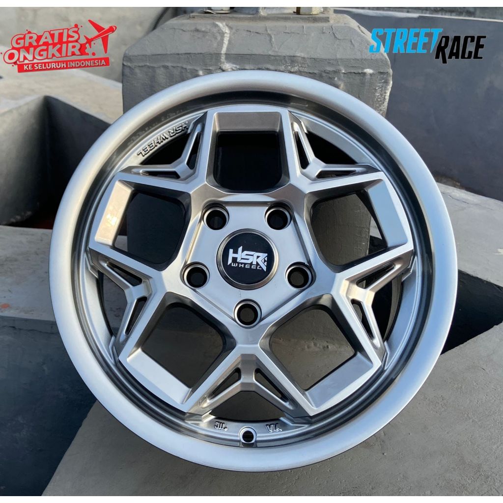 Velg HSR Original Type Wasile Ring 15 Cocok untuk Ertiga Innova Luxio dll...