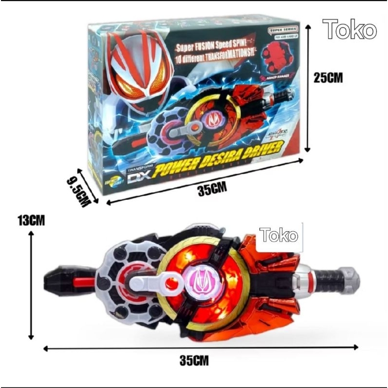 Mainan sabuk Kamen Rider build DX super power driver SABUK BUILD