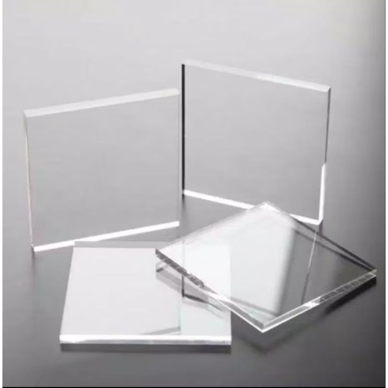 

akrilik sheet clear 5mm x 25cm x 60cm akrilik bening polos sheet lembaran 5mm custem