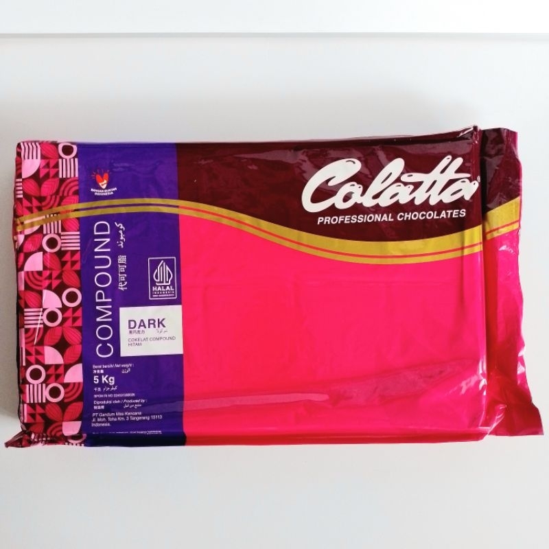 

Coklat Batangan Collata Dark Compound 5kg ( Pak ) [ Orinal ]