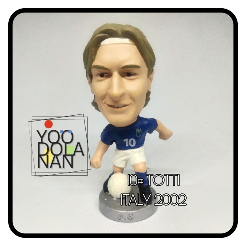 10# TOTTI - ITALY 2002 POCKET SPORT CORINTHIAN FIGURE PEMAIN BOLA