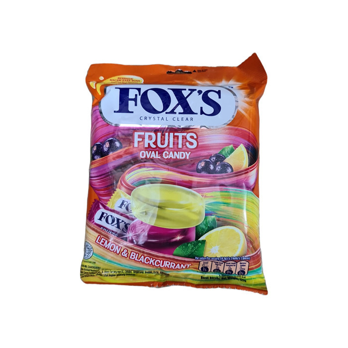 

Permen Fox / Foxs Fruits Oval Candy 125gr
