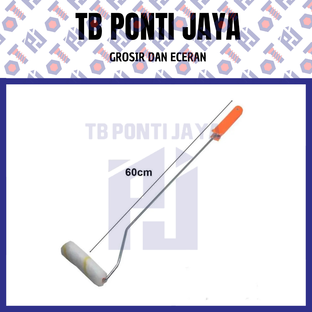 Roll Cat Kapal Gagang Kecil 4" / Kuas Cat / Kuas Cat Roll Kecil