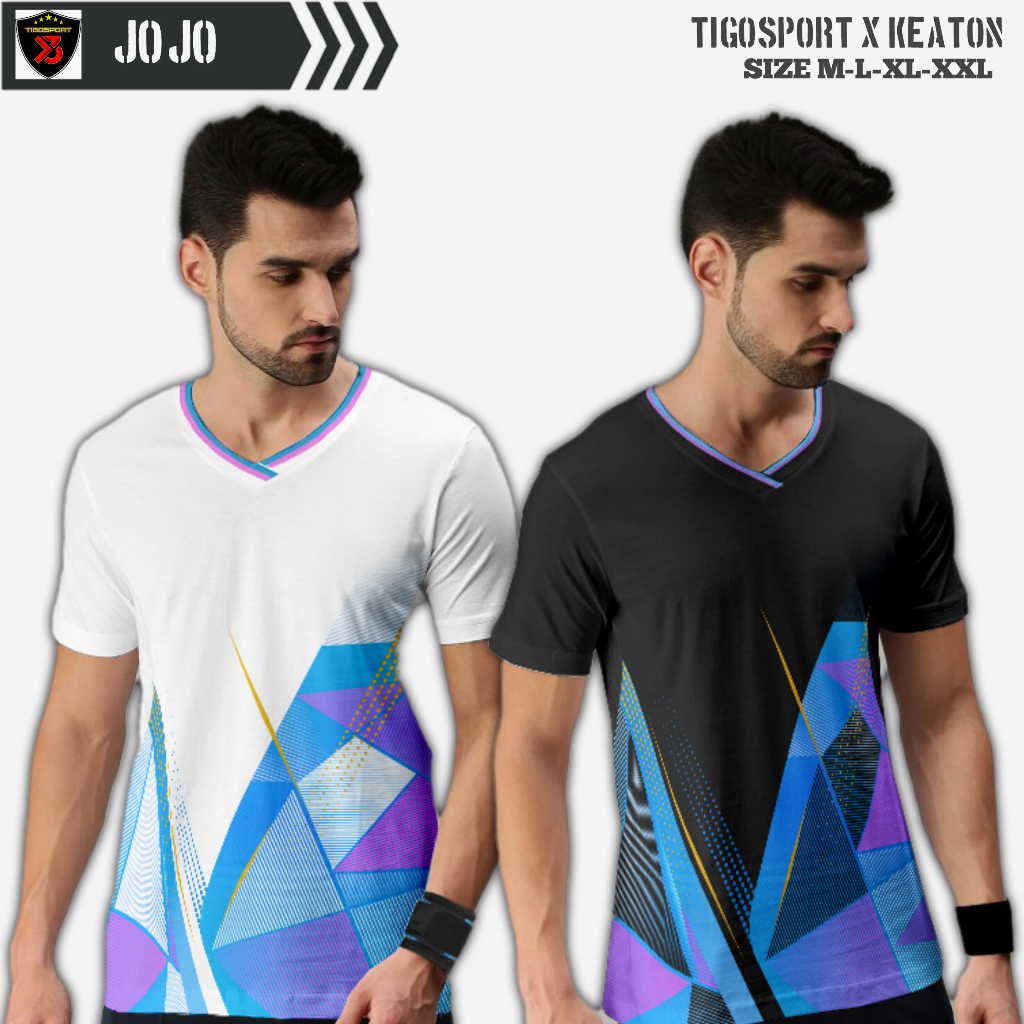 [ JOJO  FREE SABLON] JERSEY OLAHRAGA BADMINTON, VOLLY UNISEX / BAJU BADMINTON PREMIUM/KAOS BULUTANGK