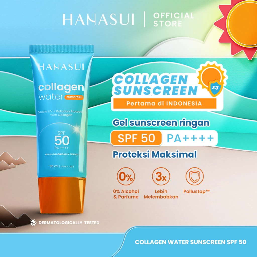 HANASUI COLLAGEN WATER SUNSCREEN SPF 50 / Hanasui Sunscreen SPF 50 PA++++