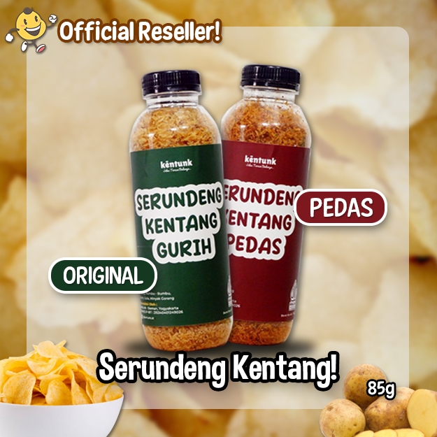 

SERUNDENG KENTANG GURIH & PEDAS (85g) - Kentunk.id