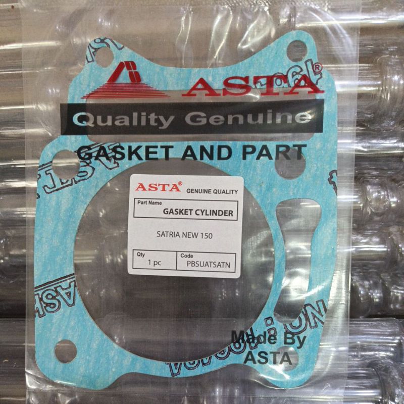 gasket paking blok cylinder satria fu 150 karbu asta