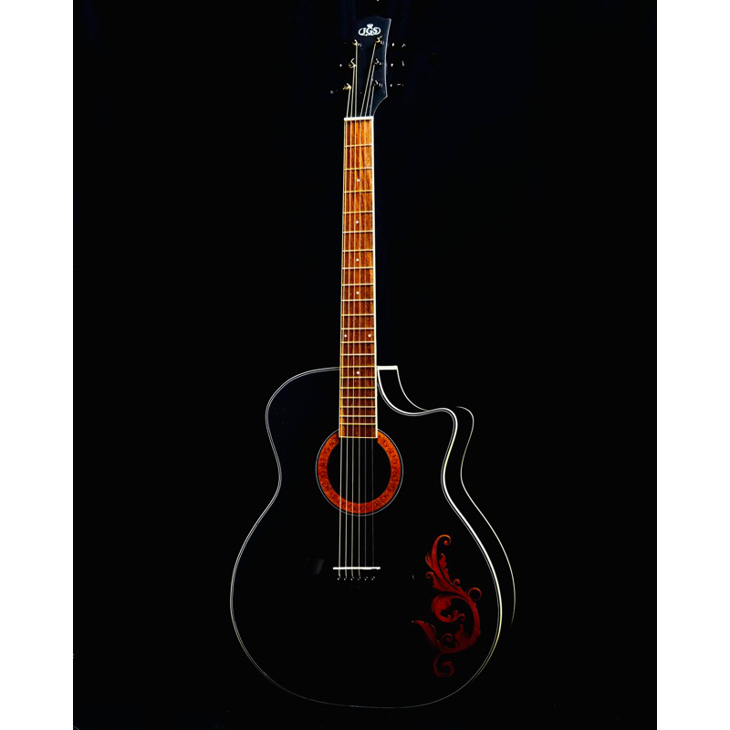 GITAR AKUSTIK JGS GUITAR TL-01 BK