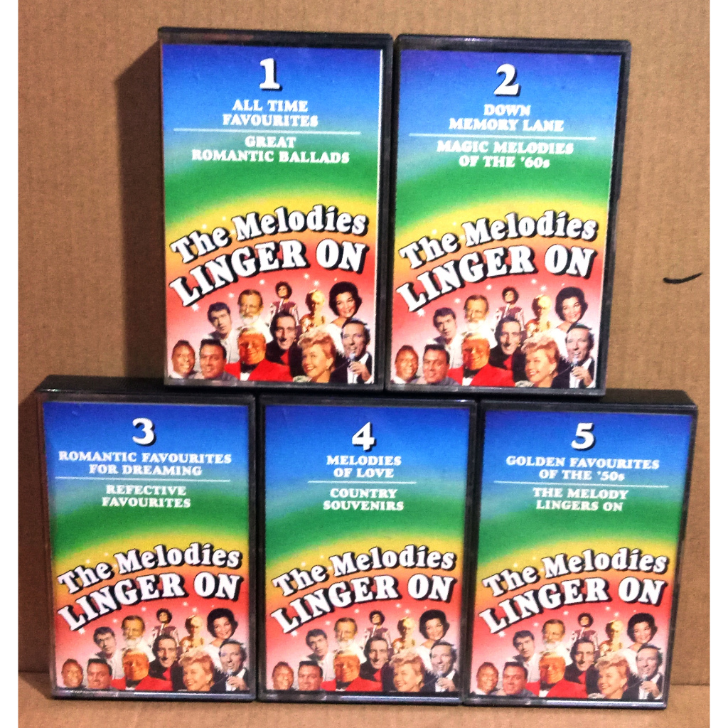 THE MELODIES LINGER ON - PAKET 5 KASET