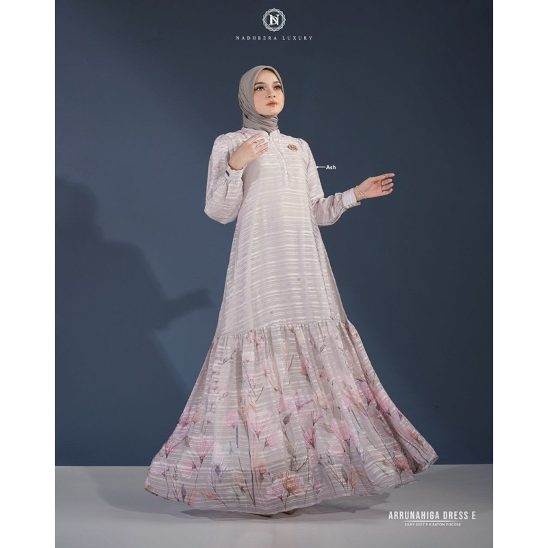 GAMIS MUSLIM NADHEERA LUXURY ORI ARRUNAHIGA DREES