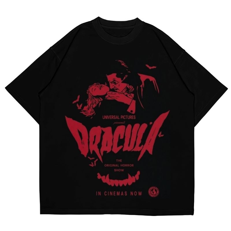 Dereyfin- dracula universal Kaos | T-shirt print unisex black