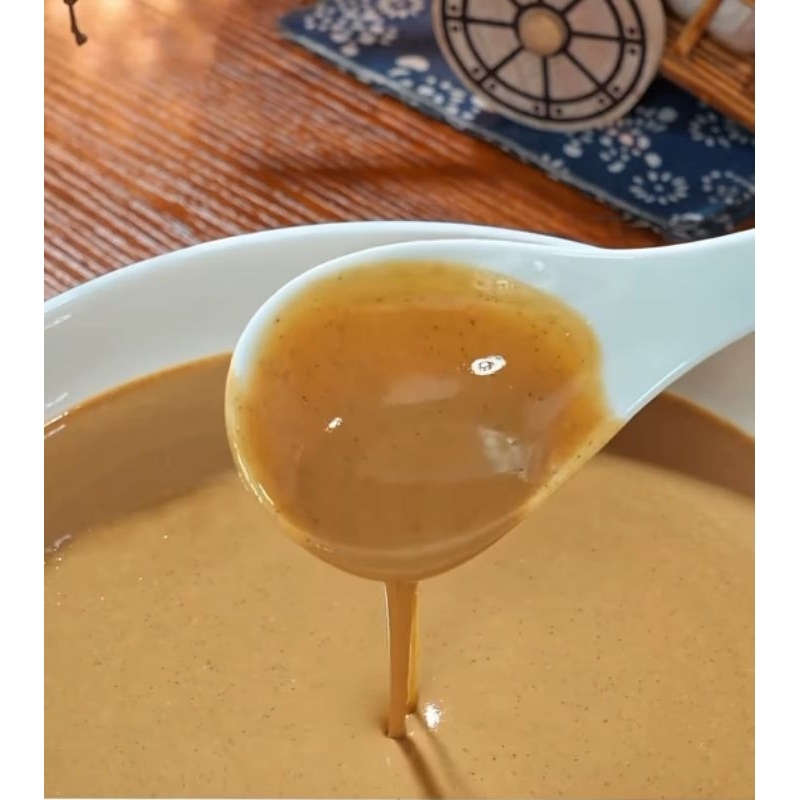 

sesame dressing.saus biji wijen enak halal.1kg