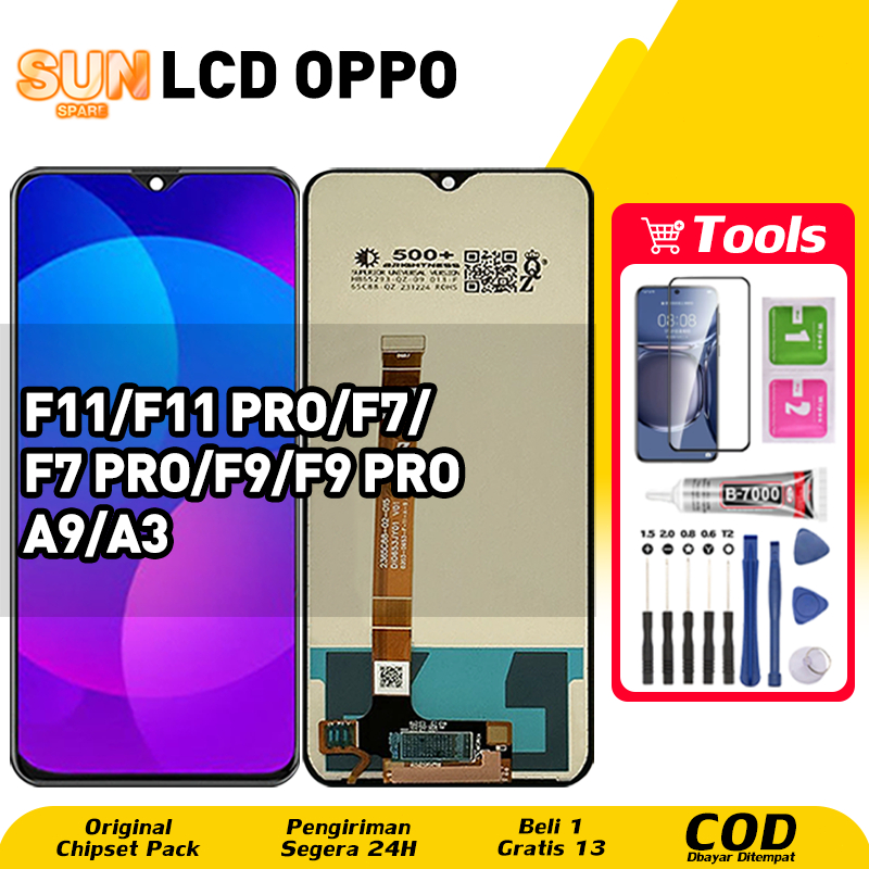 LCD OPPO F11 / OPPO F11 PRO / OPPO F7 / OPPO F7 PRO / OPPO F9 / OPPO F9 PRO / OPPO A9 / OPPO A3 Orig