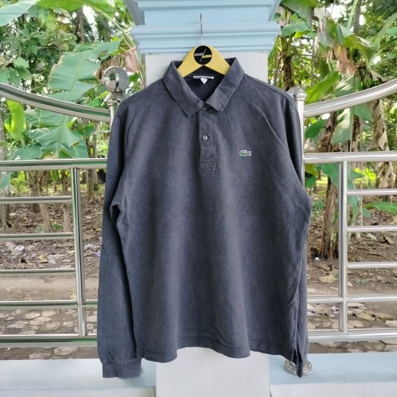 Long Sleeve / Polo Shirt / Vintage / Second / Lacoste