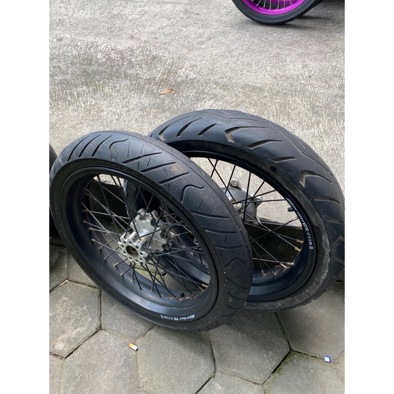 VELG SUPERMOTO CRF TROMOL ORI BEKAS