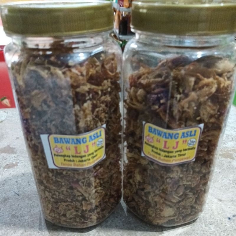 

Bawang goreng toples asli