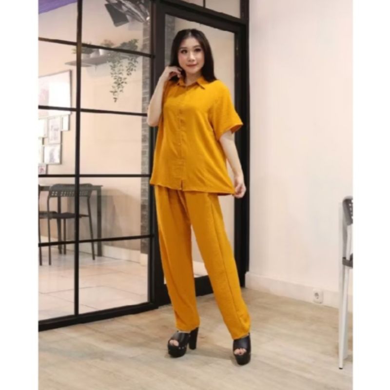 AMRO SLEEPWEAR - AMRO RAYON CP KERAH SHANGHAI TWILL RAYON // PIYAMA AMRO RAYON CP // PIYAMA RAYON PR