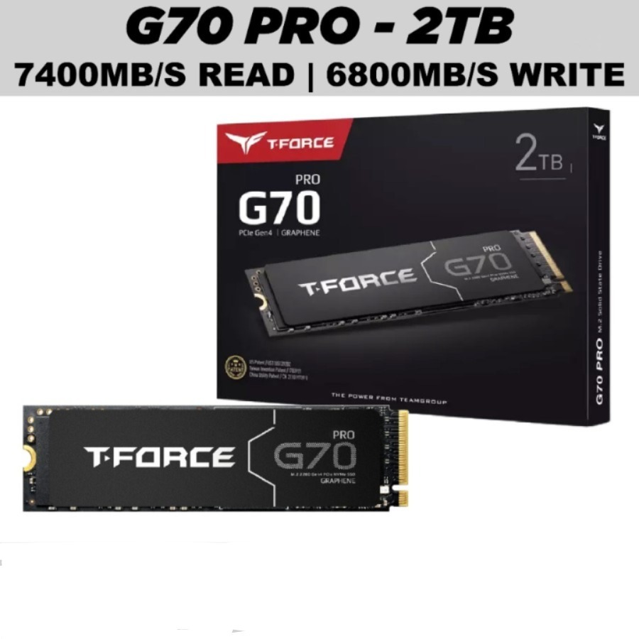 SSD Team T-Force G70 PRO 2TB M.2 NVMe PCIe Gen 4