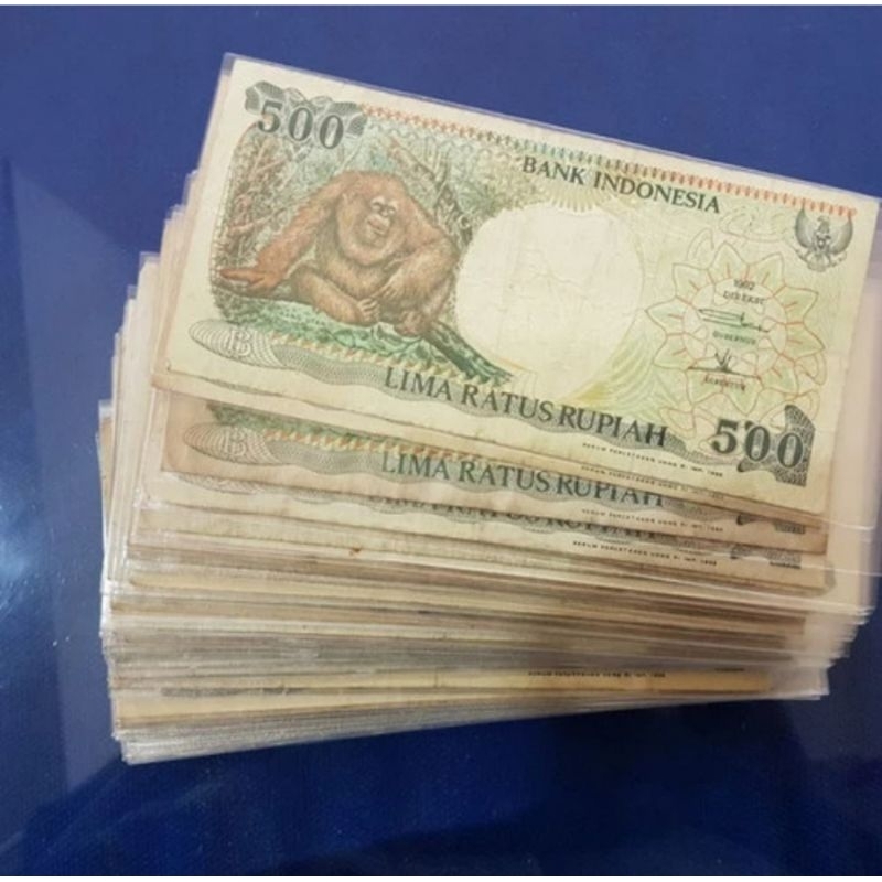 UANG KUNO 500 RUPIAH TH 1992