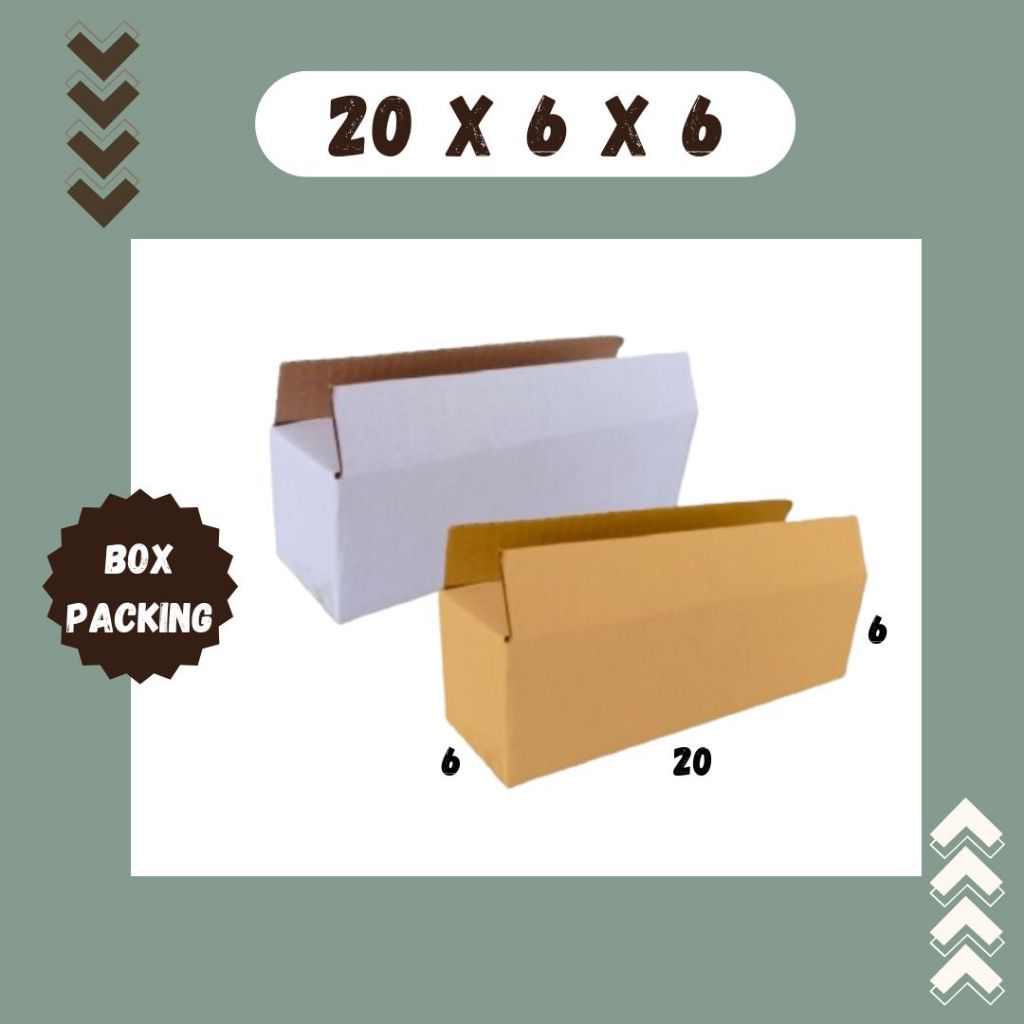 

Karton 20x6x6 Kardus A1 Packing Dus Kotak Kemasan Box Aksesoris Souvenir Sparepart Obat Madu
